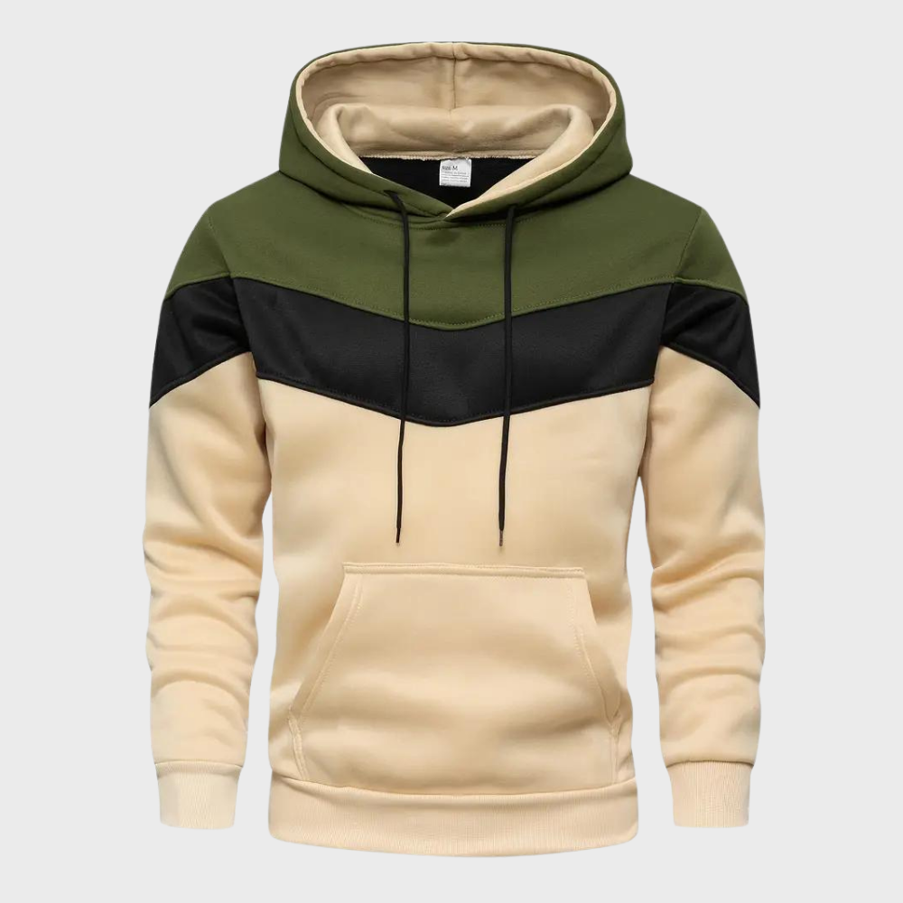 Hoodie élégant pour hommes avec capuche ajustable - Niels Collection