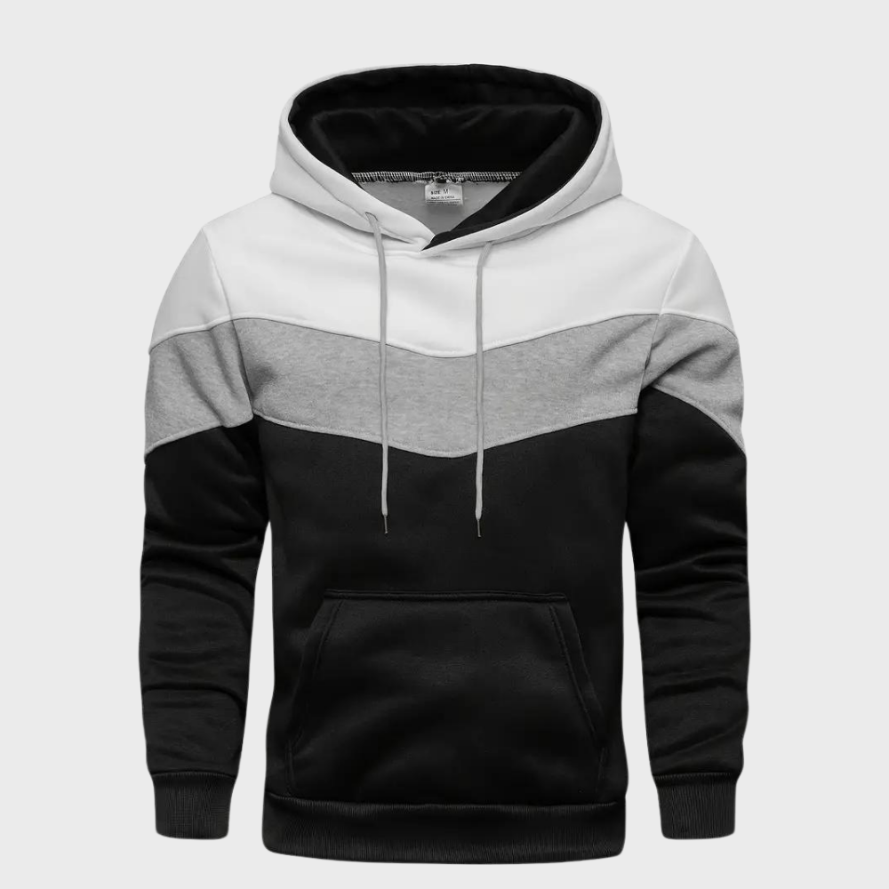 Hoodie élégant pour hommes avec capuche ajustable - Niels Collection