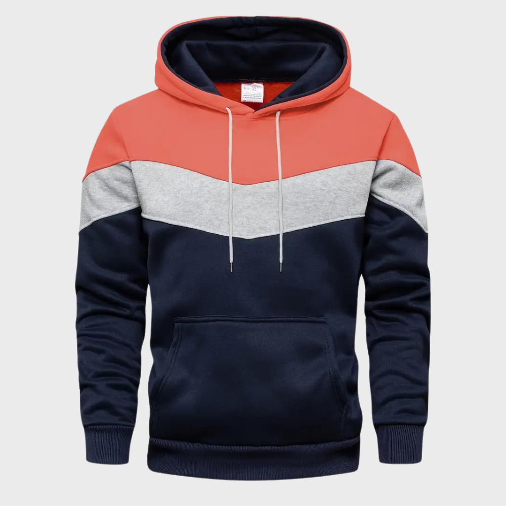 Hoodie élégant pour hommes avec capuche ajustable - Niels Collection