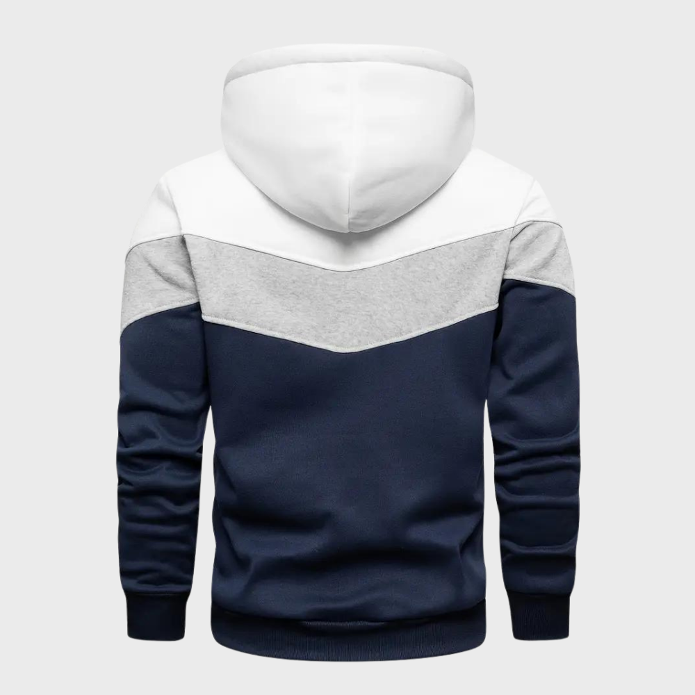Hoodie élégant pour hommes avec capuche ajustable - Niels Collection