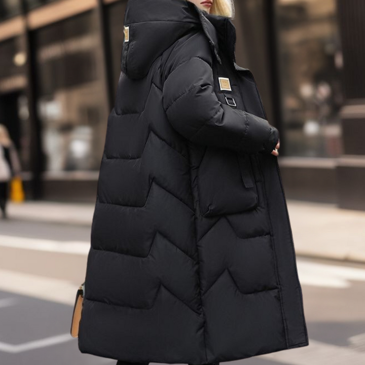 HANNIA - Manteau d'hiver élégant et luxueux pour femmes