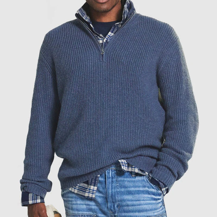 Jérôme™ - Pull zippé en coton