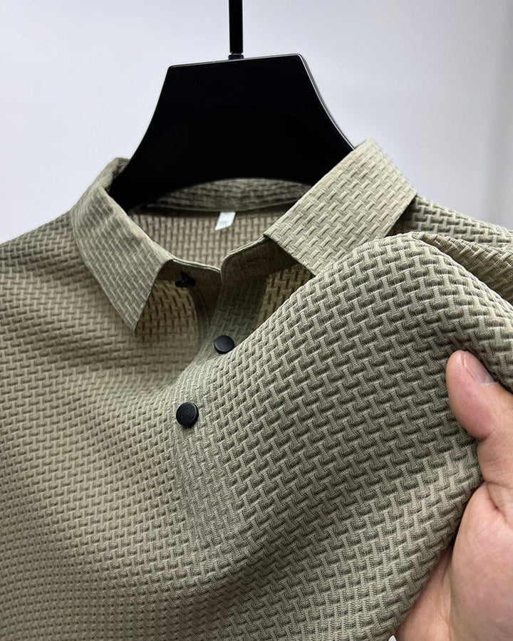 Polo en maille Morten pour homme - Élégant et Confortable