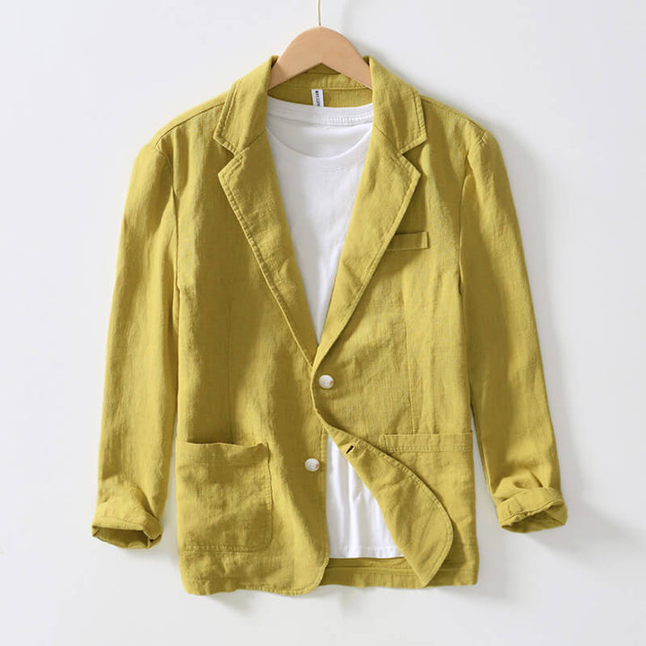 Blazer en Lin pour Homme Brannick - Léger, Respirant et Parfait pour l'Été