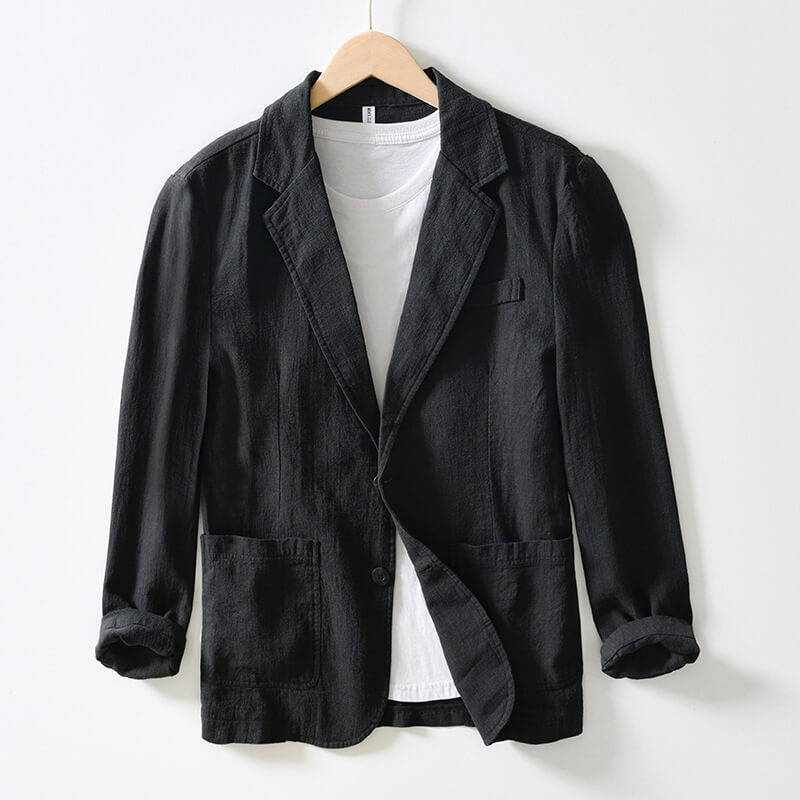 Blazer en Lin pour Homme Brannick - Léger, Respirant et Parfait pour l'Été