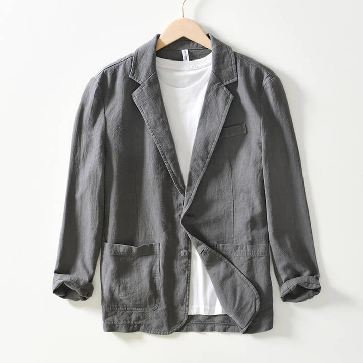 Blazer en Lin pour Homme Brannick - Léger, Respirant et Parfait pour l'Été