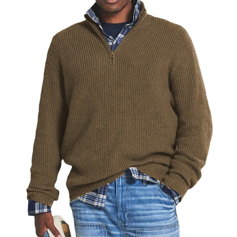 Jérôme™ - Pull zippé en coton
