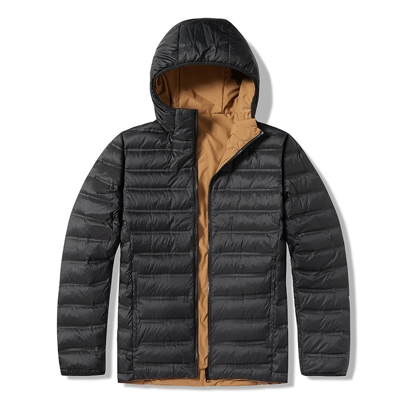 Andre™ Veste d'hiver pour homme matelassée avec une capuche pratique pour une chaleur ultime.