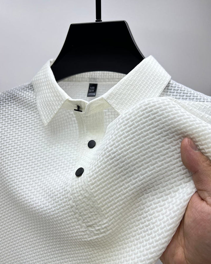 Polo en maille Morten pour homme - Élégant et Confortable