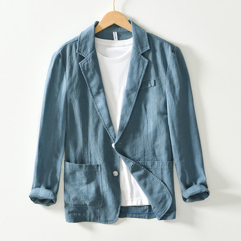 Blazer en Lin pour Homme Brannick - Léger, Respirant et Parfait pour l'Été