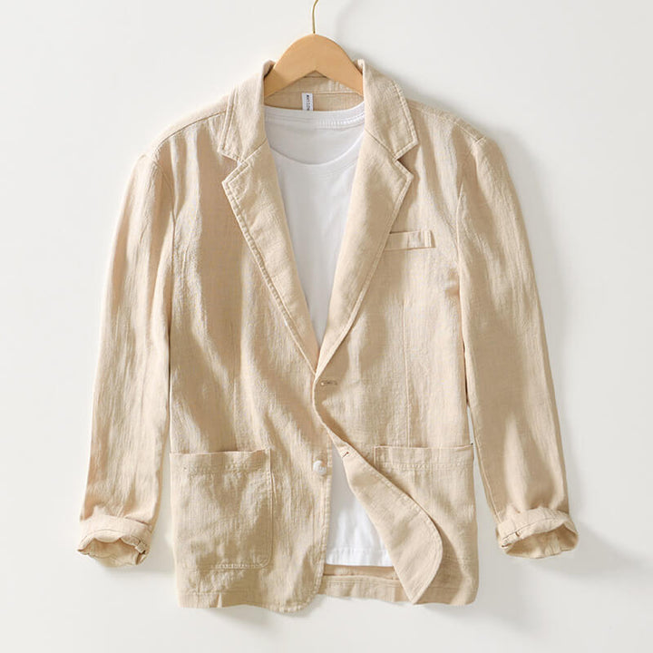 Blazer en Lin pour Homme Brannick - Léger, Respirant et Parfait pour l'Été