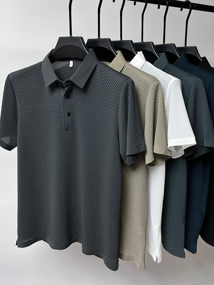Polo en maille Morten pour homme - Élégant et Confortable