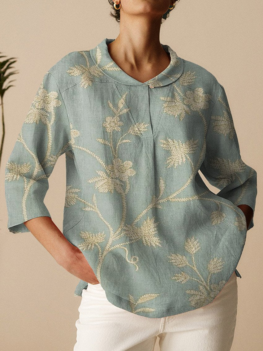 Serilda | Blouse florale chic pour femmes - Un top léger et élégant pour chaque occasion