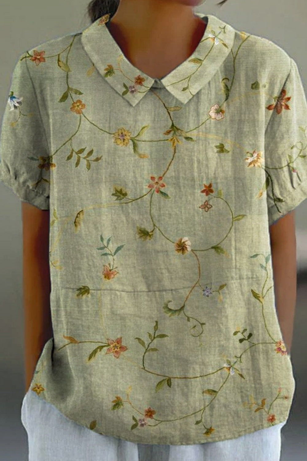 Serilda | Blouse florale chic pour femmes - Un top léger et élégant pour chaque occasion