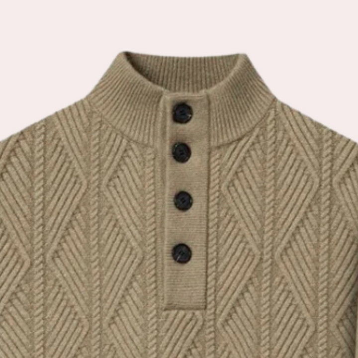 Pull en maille à la mode pour hommes par JAIR