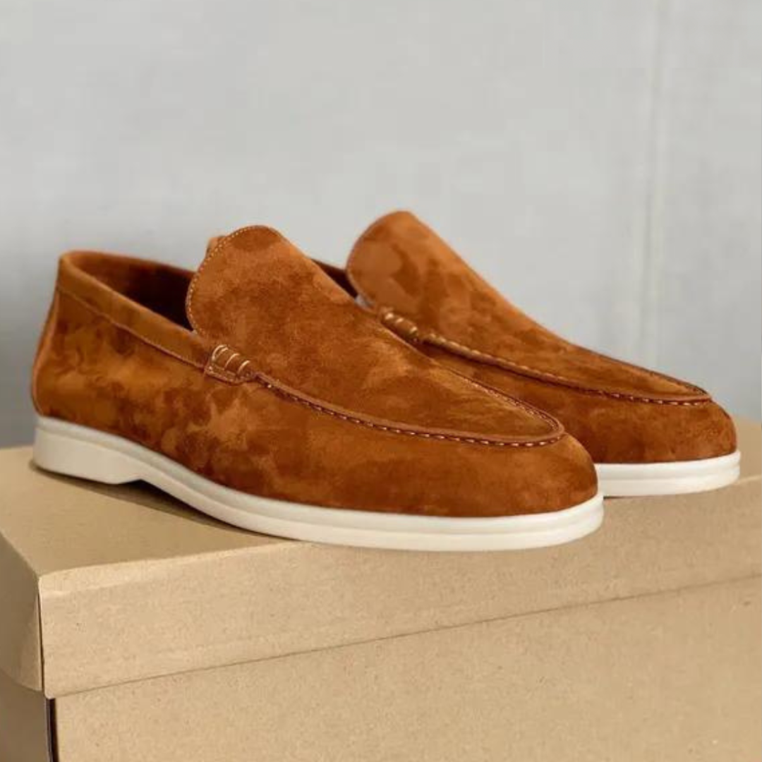 Jef™ Luxe Suede Moccasins - Élégance et Confort pour un Style Raffiné