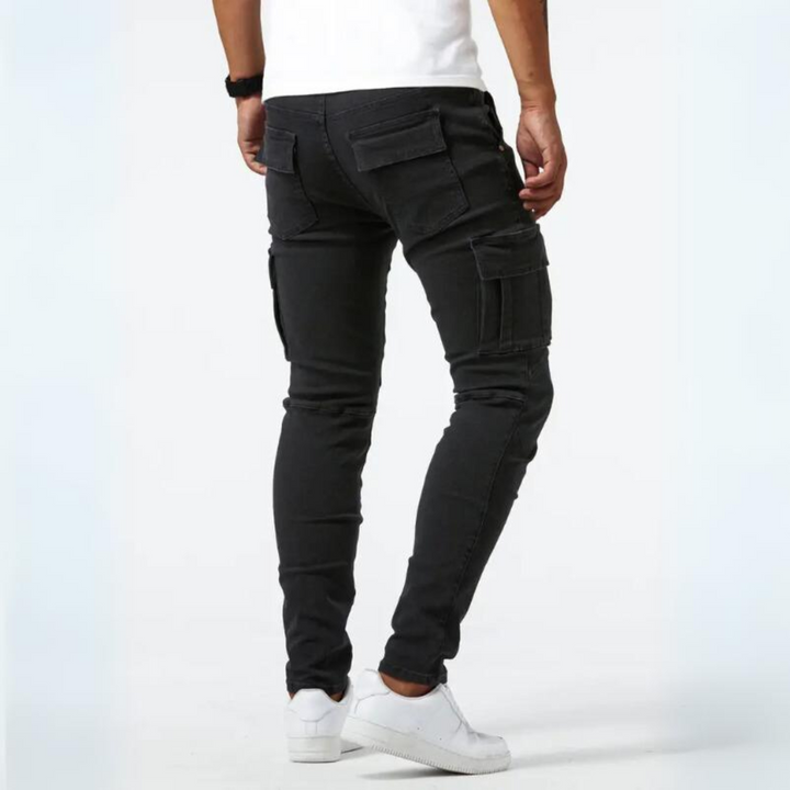 Pierre™ - Pantalon cargo en tissu stretch