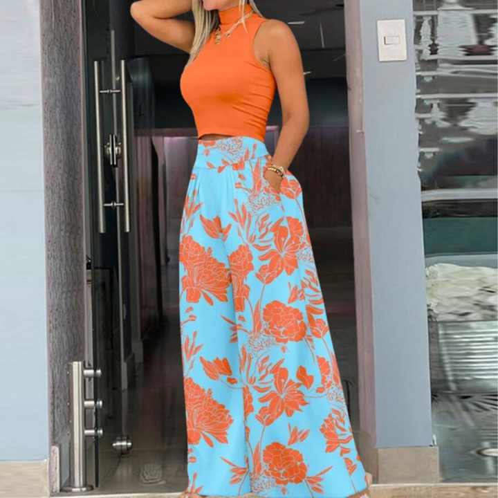 Amarinta - Élégante et confortable pantalon ample pour un look stylé