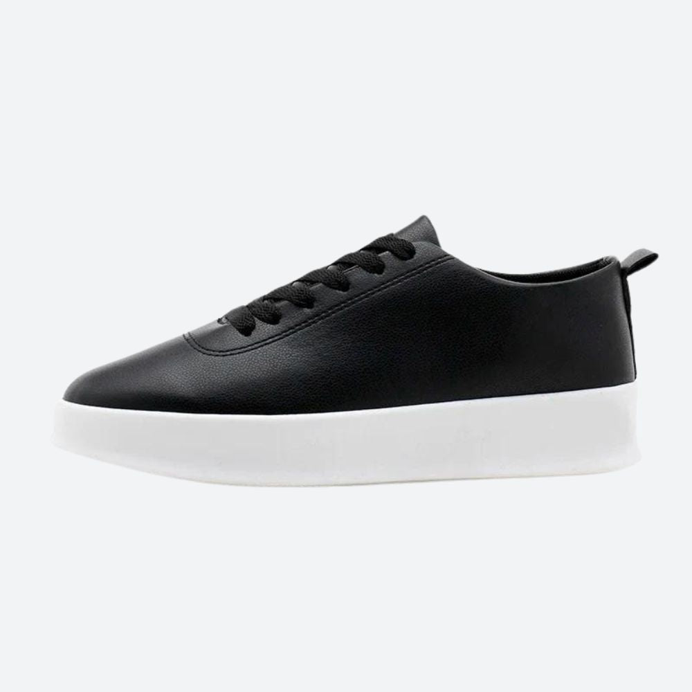 Chaussures de sport à la mode en cuir végétalien - Pran