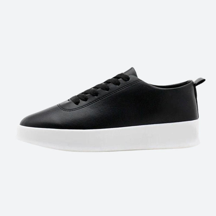 Chaussures de sport à la mode en cuir végétalien - Pran