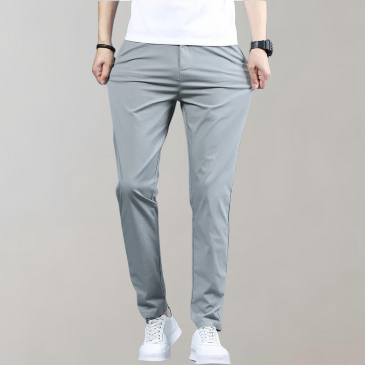 Pim - Pantalon chino à taille élastique pour un ajustement confortable