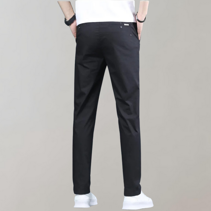 Pim - Pantalon chino à taille élastique pour un ajustement confortable