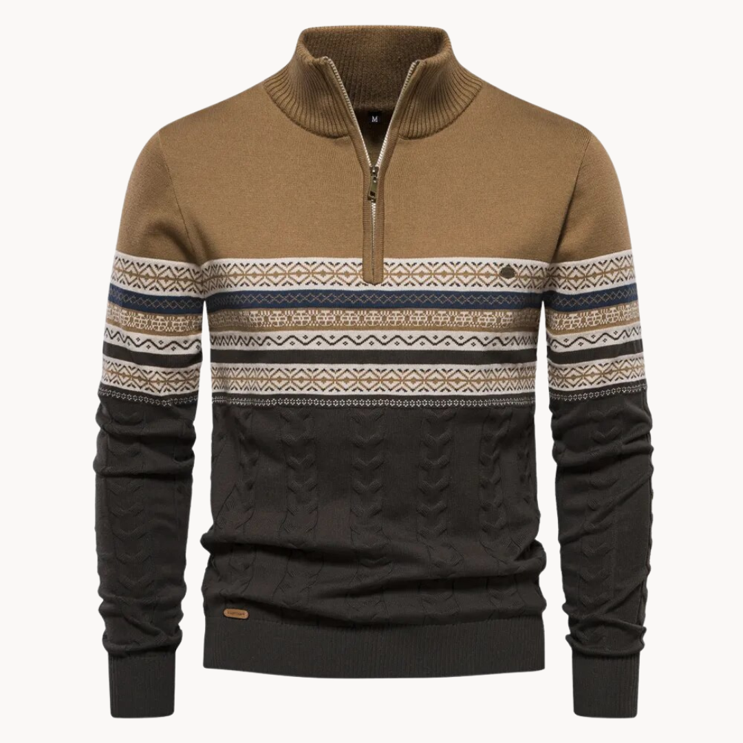 Ivo™ Luxe Pull Homme Tricoté pour le Confort et le Style