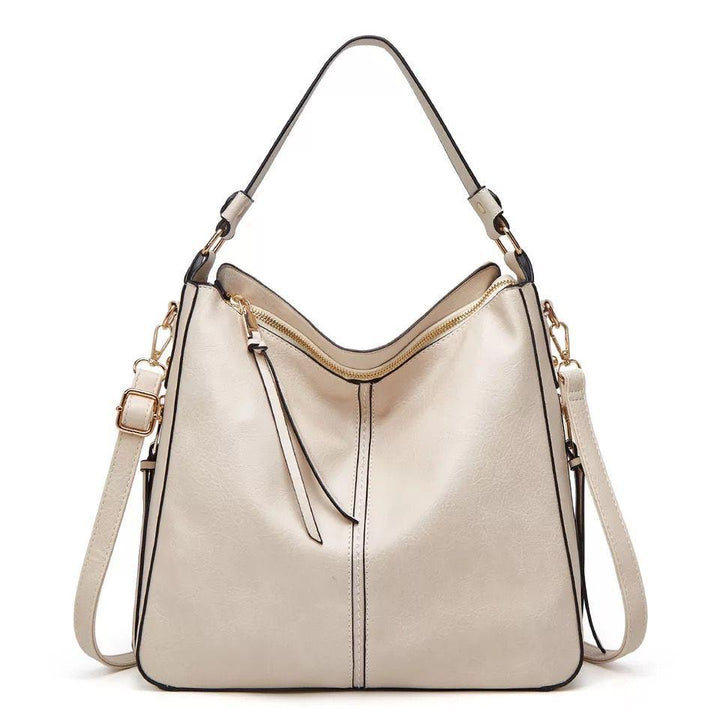 Mae - ensemble élégant de sac à épaule et de pochette en simili cuir de luxe
