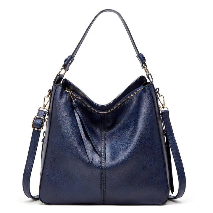 Mae - ensemble élégant de sac à épaule et de pochette en simili cuir de luxe