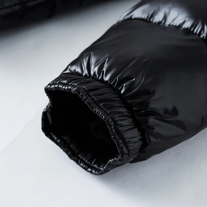 Alfons™ Veste d'Hiver Luxe Brillante et Rembourrée pour des Saisons Hivernales Chaleureuses et Stylées
