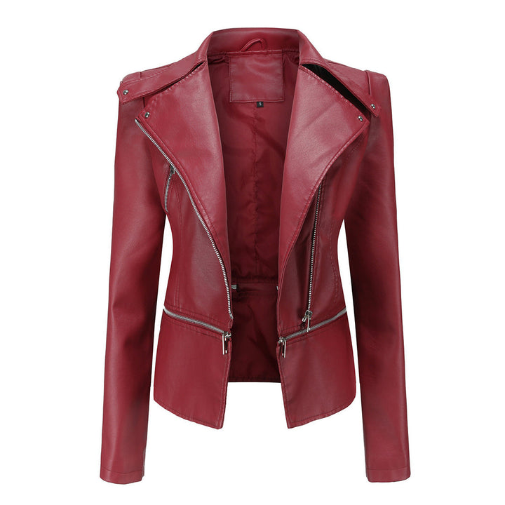 Veste en cuir chic de ALOJZIJA