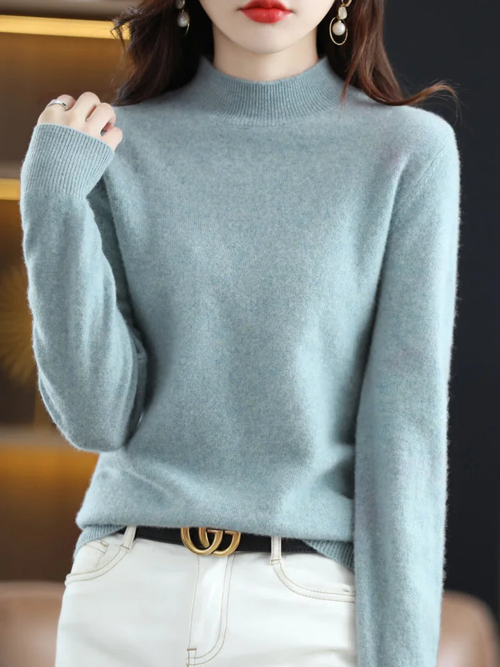 Viviane - Pull de luxe pour femme en pure laine pour un confort maximal