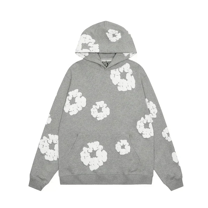 Hoodie décontracté à imprimé floral tendance pour femmes | Celisa
