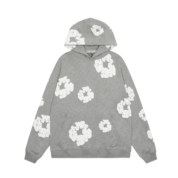 Hoodie décontracté à imprimé floral tendance pour femmes | Celisa