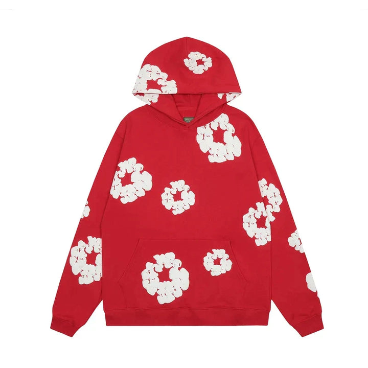 Hoodie décontracté à imprimé floral tendance pour femmes | Celisa