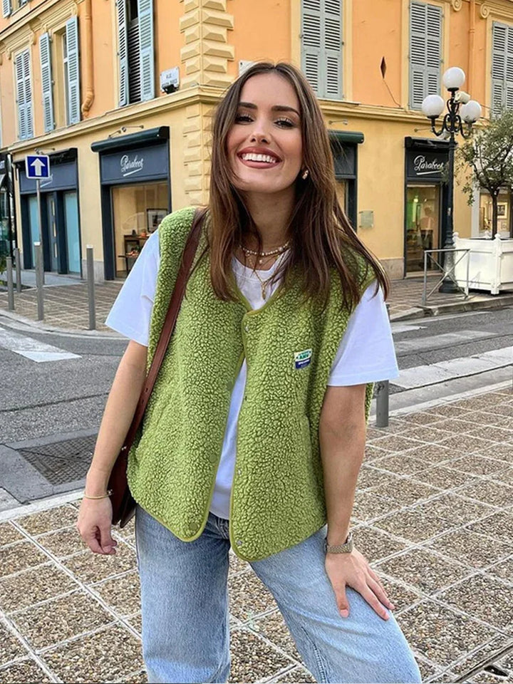 Aylin - Chaleco Confortable de Felpa para Máxima Comodidad