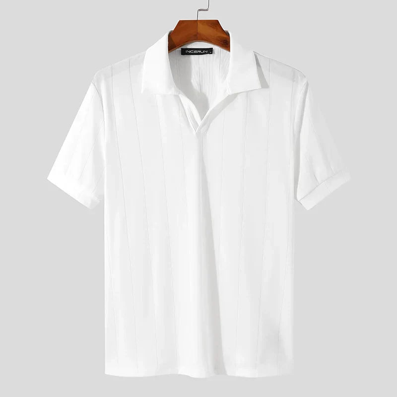 Polo Classique pour Hommes Giancarlo Luxe - Élégance à Votre Portée