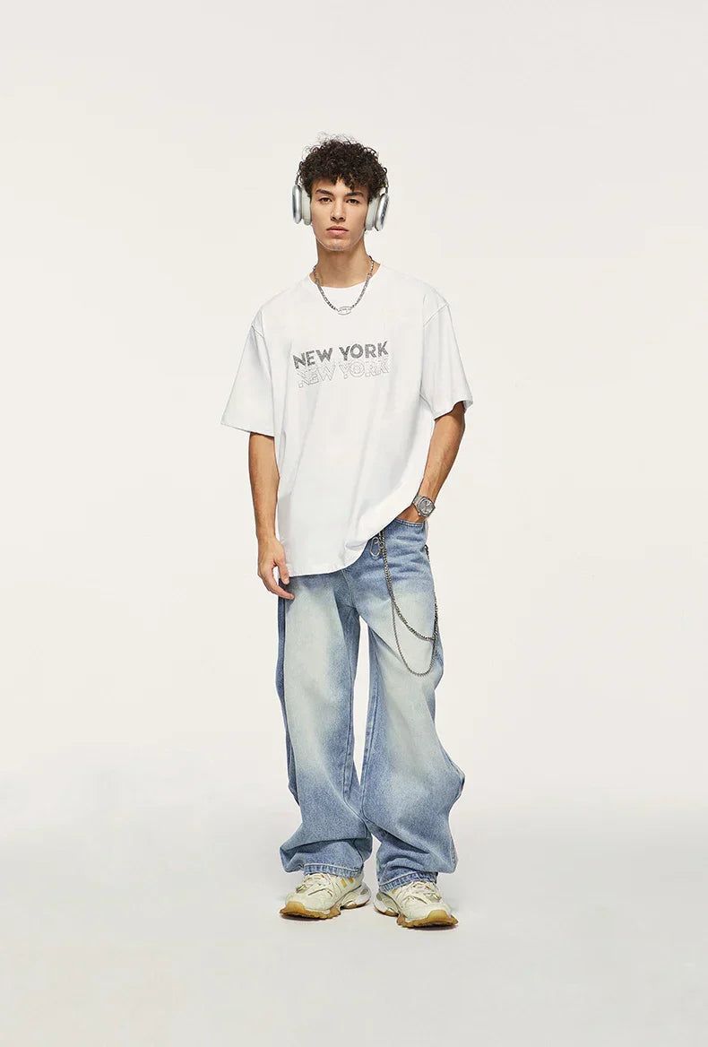 Levor - Pantalon de jogging rétro à jambe large