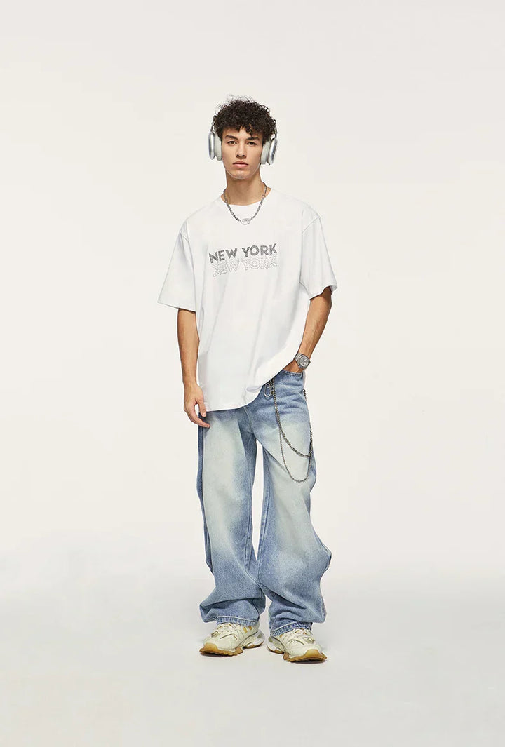Levor - Pantalon de jogging rétro à jambe large