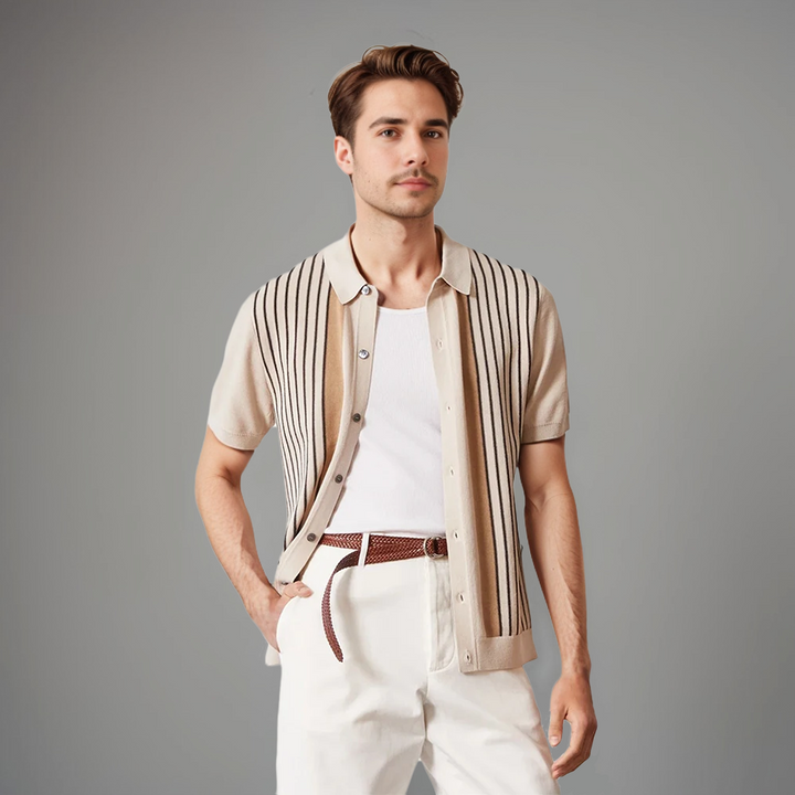 Polo Classique pour Hommes Milanello - Style Intemporel et Confort