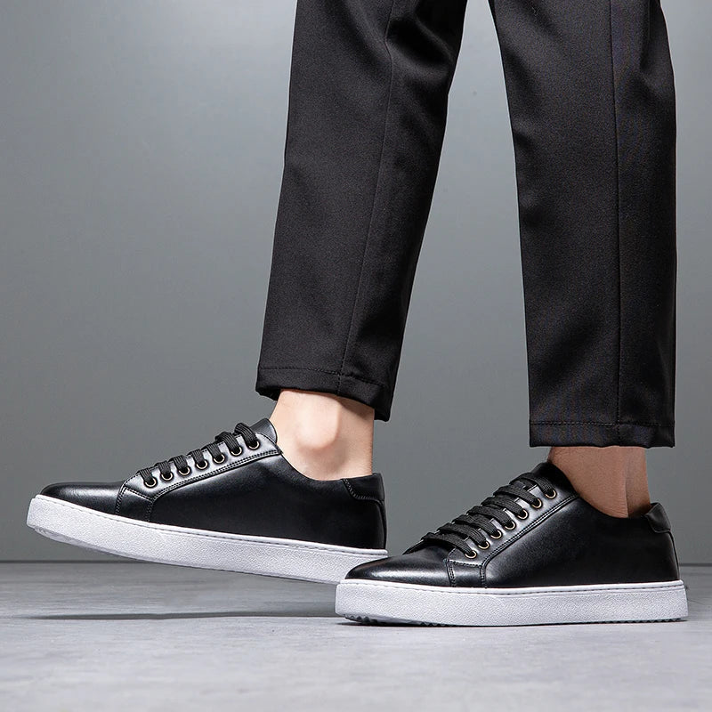 David™ - Chaussures de sport en cuir pour hommes