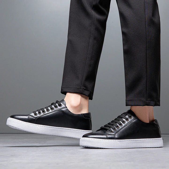 David™ - Chaussures de sport en cuir pour hommes