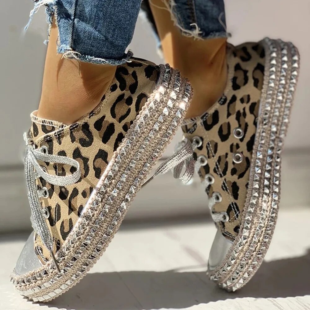 Odette - Chaussures de toile de luxe haut de gamme