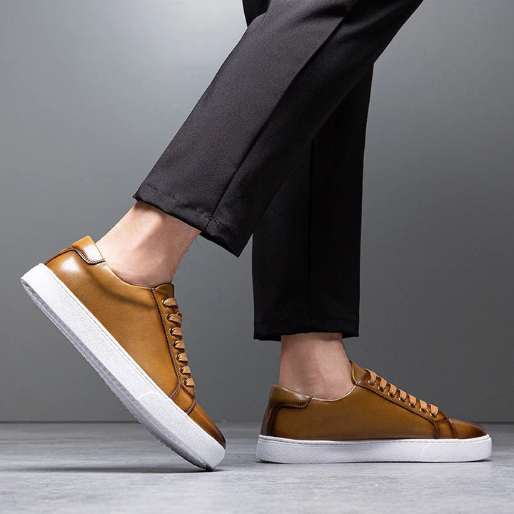 David™ - Chaussures de sport en cuir pour hommes