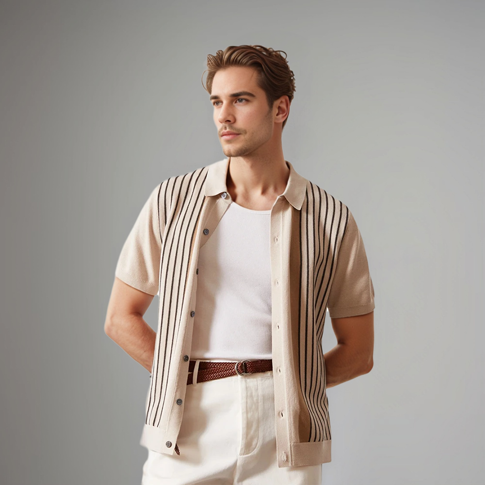 Polo Classique pour Hommes Milanello - Style Intemporel et Confort