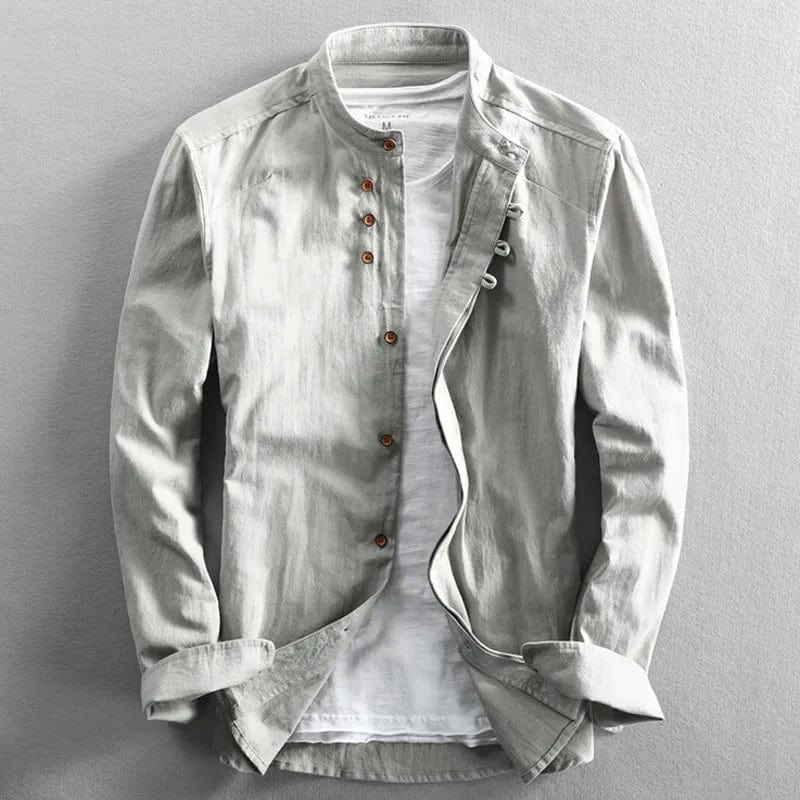 Renzo - Chemise Élégante avec Influences Japonaises pour un Look Chic