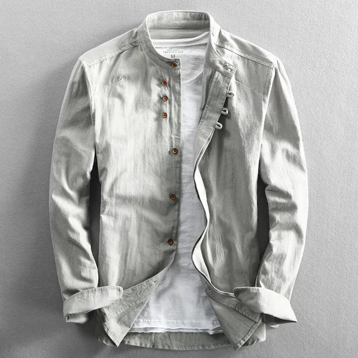 Renzo - Chemise Élégante avec Influences Japonaises pour un Look Chic