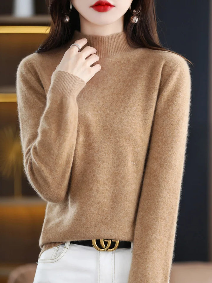 Viviane - Pull de luxe pour femme en pure laine pour un confort maximal