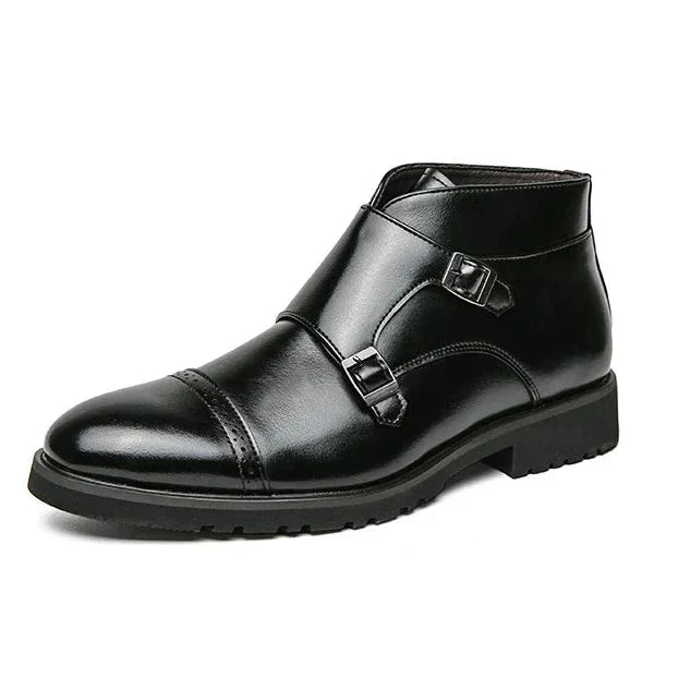 Gert™ Bottines Élégantes avec Boucles Doubles pour un Look Stylé