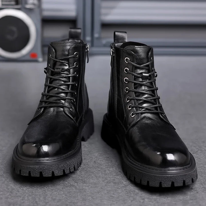 Ilja™ Bottes pour hommes élégantes et robustes pour l'extérieur avec un système de laçage facile